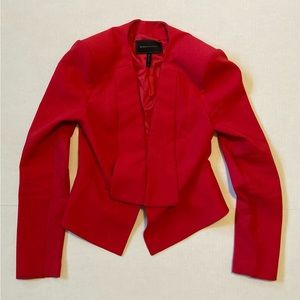 BCBG MAXAZRIA Red Blazer